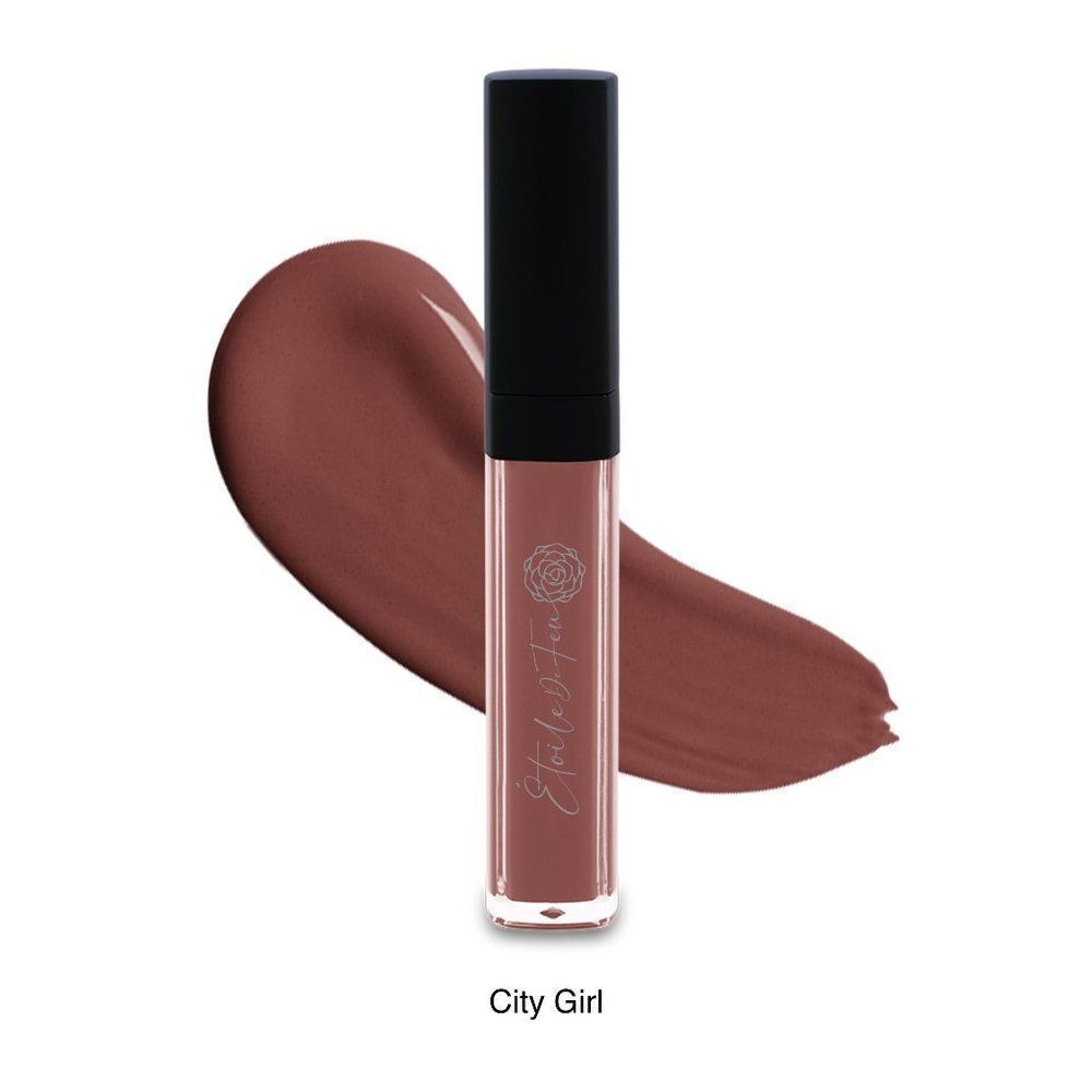 Liquid Lipstick - City Girl: Long Lasting & Vibrant Color, Vegan & Cruelty Free - Picture 5 of 5